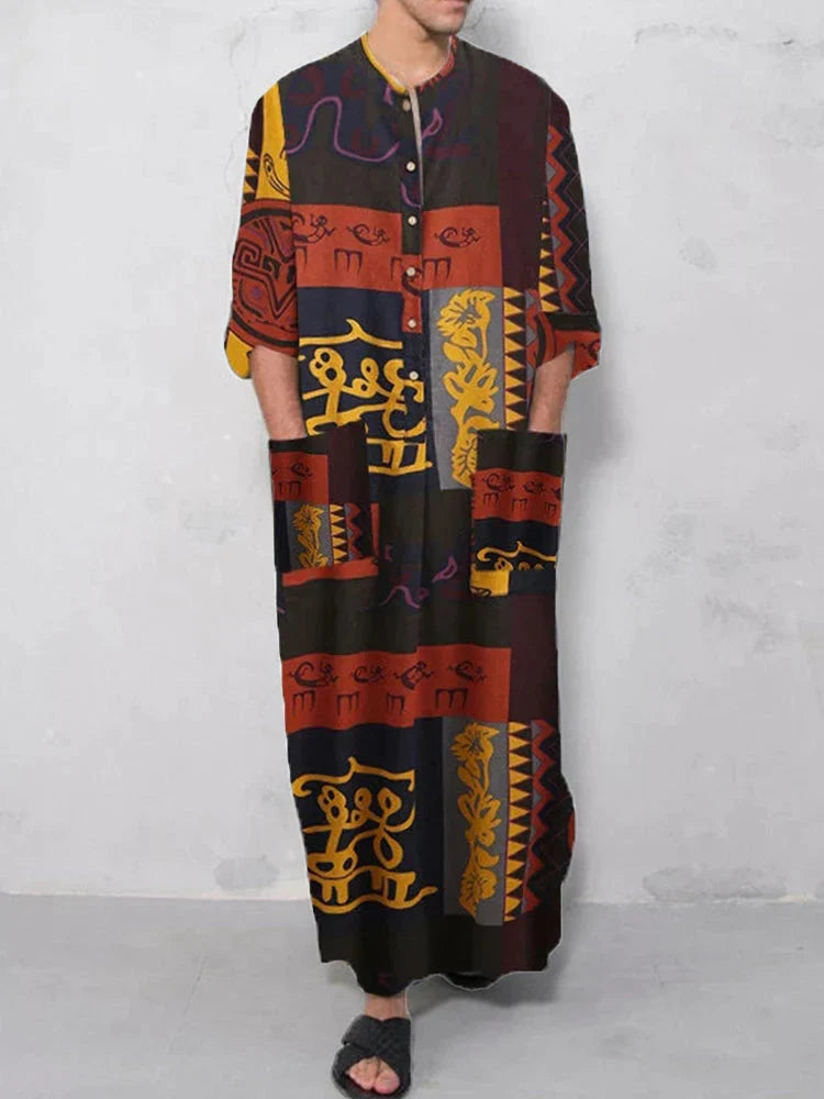 Long-sleeve One-piece Shirt