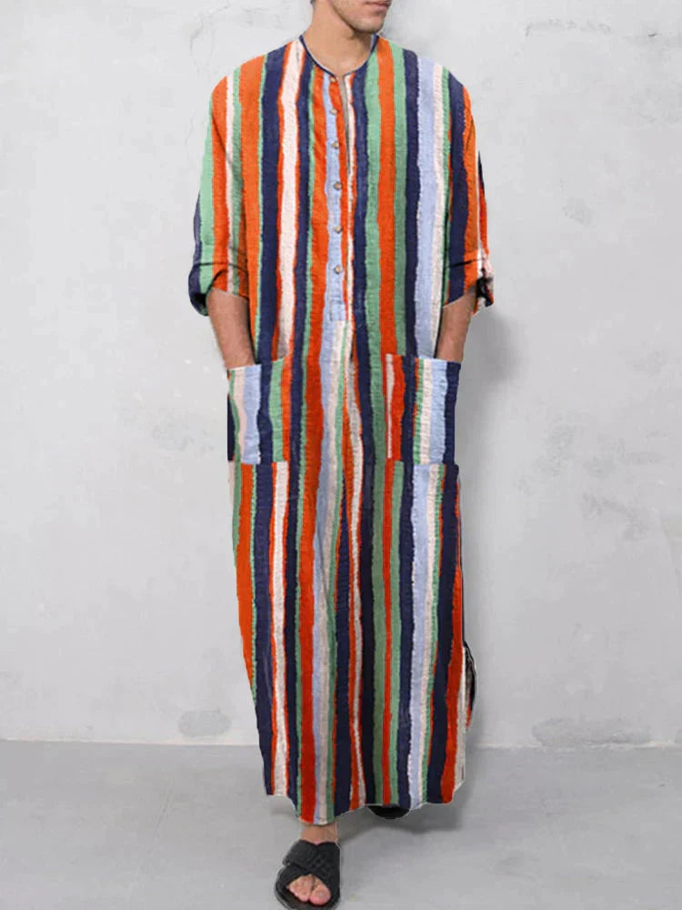 Long-sleeve One-piece Shirt