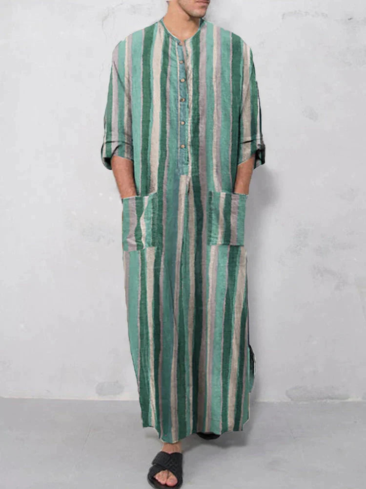 Long-sleeve One-piece Shirt