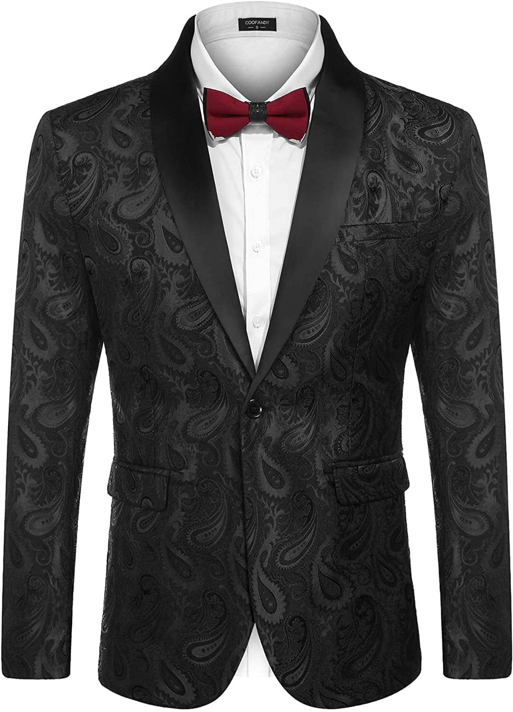 Paisley Shawl Lapel Blazer (US Only)