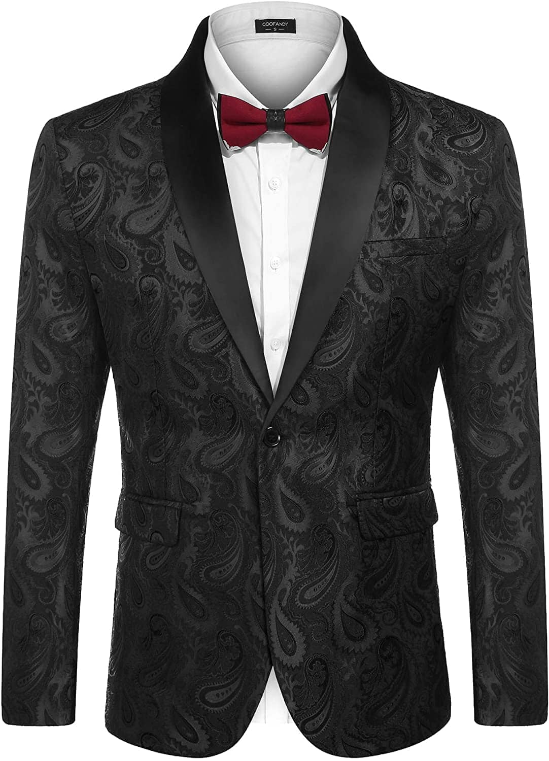 Paisley Shawl Lapel Blazer (US Only)