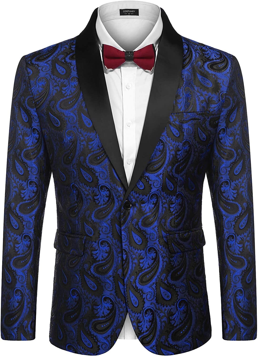 Paisley Shawl Lapel Blazer (US Only)