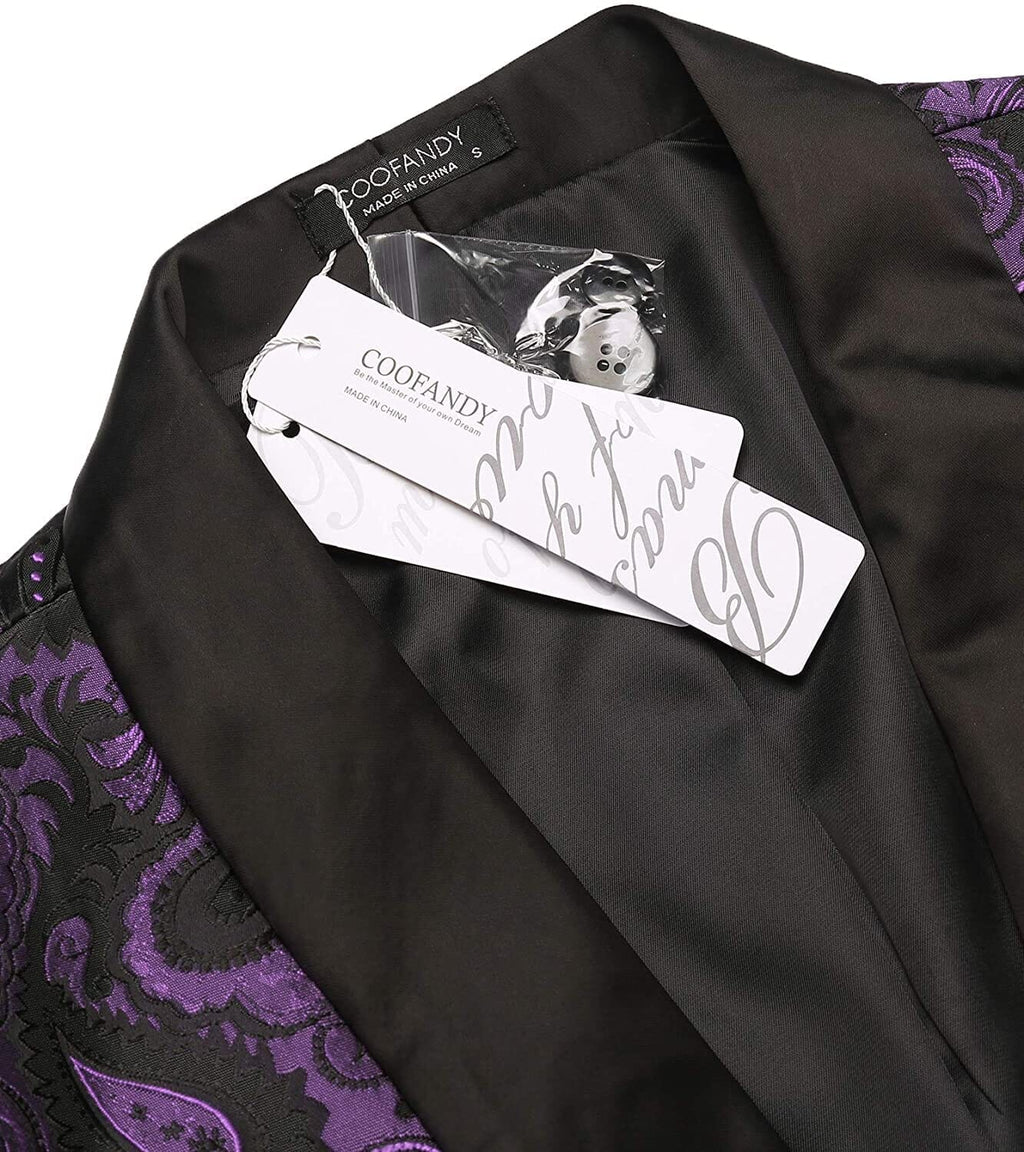 Paisley Shawl Lapel Blazer (US Only)