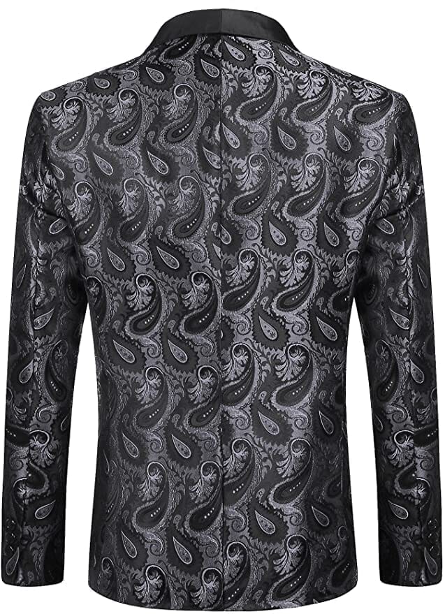 Paisley Shawl Lapel Blazer (US Only)