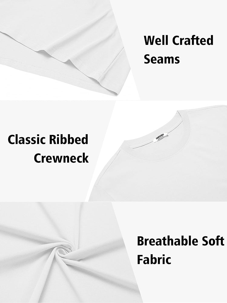 Classic 100% Cotton Basic T-Shirt (US Only)