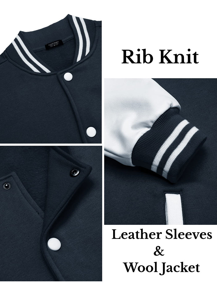 Fashion Varsity Baseball Bomber Jacket (US Only)
