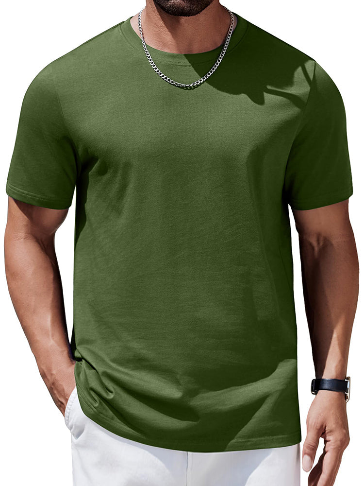 Classic 100% Cotton Basic T-Shirt (US Only)