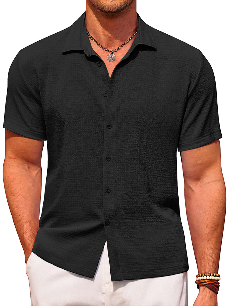 Casual Summer Textured Shirt (US Only)