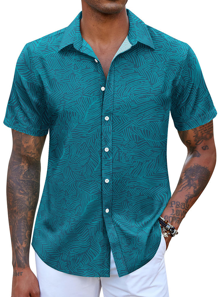 Casual Hawaiian Printed Vacation Shirt (US Only)