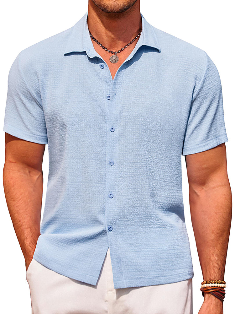 Casual Summer Textured Shirt (US Only)