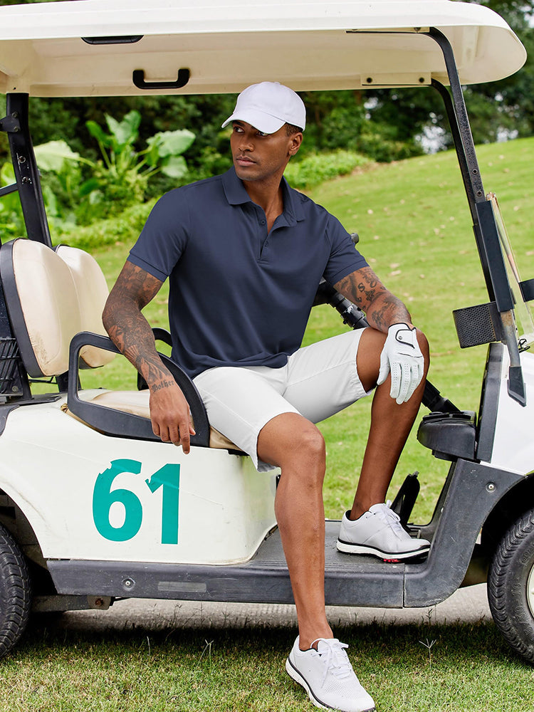 Classic Quick-Dry Golf Polo Shirt (US Only)