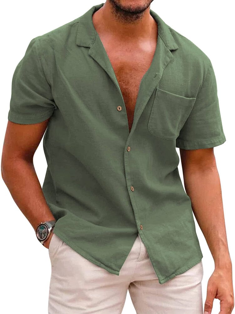 Hawaiian Floral Beach Shirts (US Only)