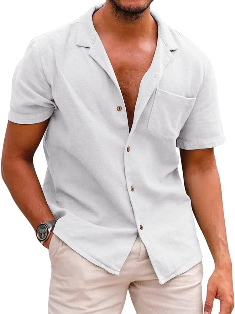 Hawaiian Floral Beach Shirts (US Only)