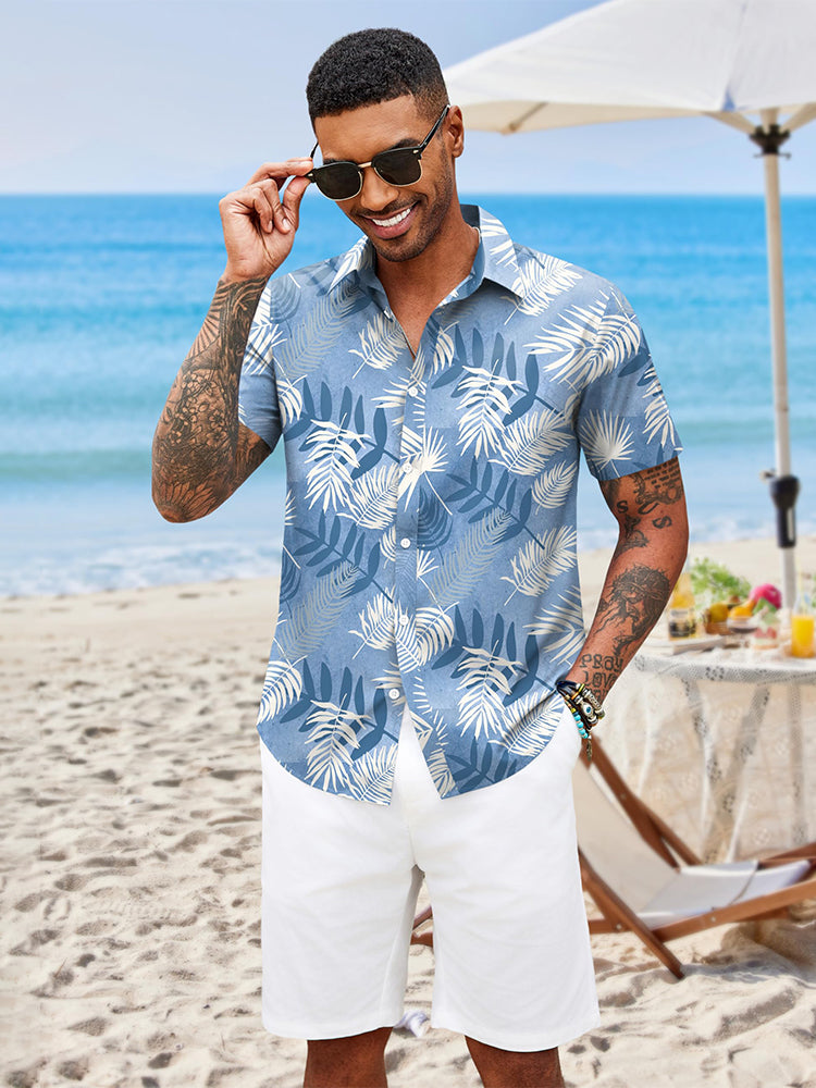 Casual Hawaiian Printed Vacation Shirt (US Only)