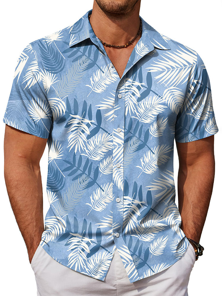 Casual Hawaiian Printed Vacation Shirt (US Only)