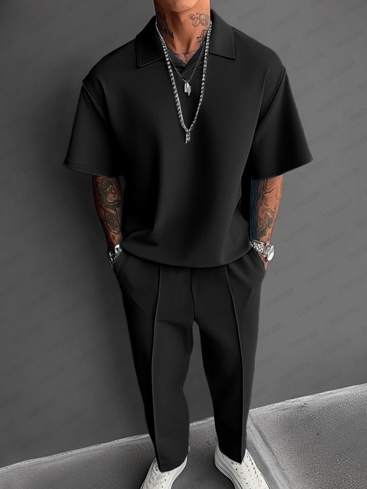 Modern Casual Style Matching Set