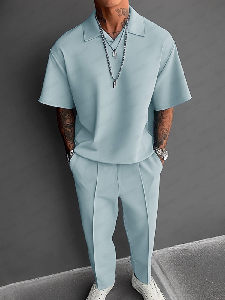 Modern Casual Style Matching Set