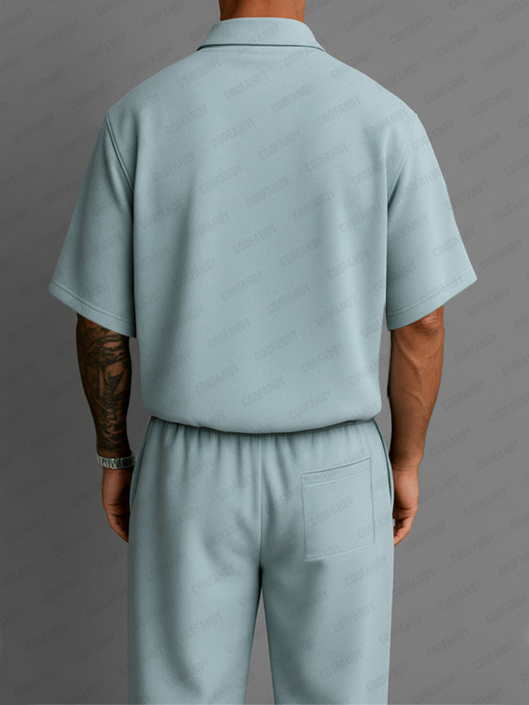 Modern Casual Style Matching Set