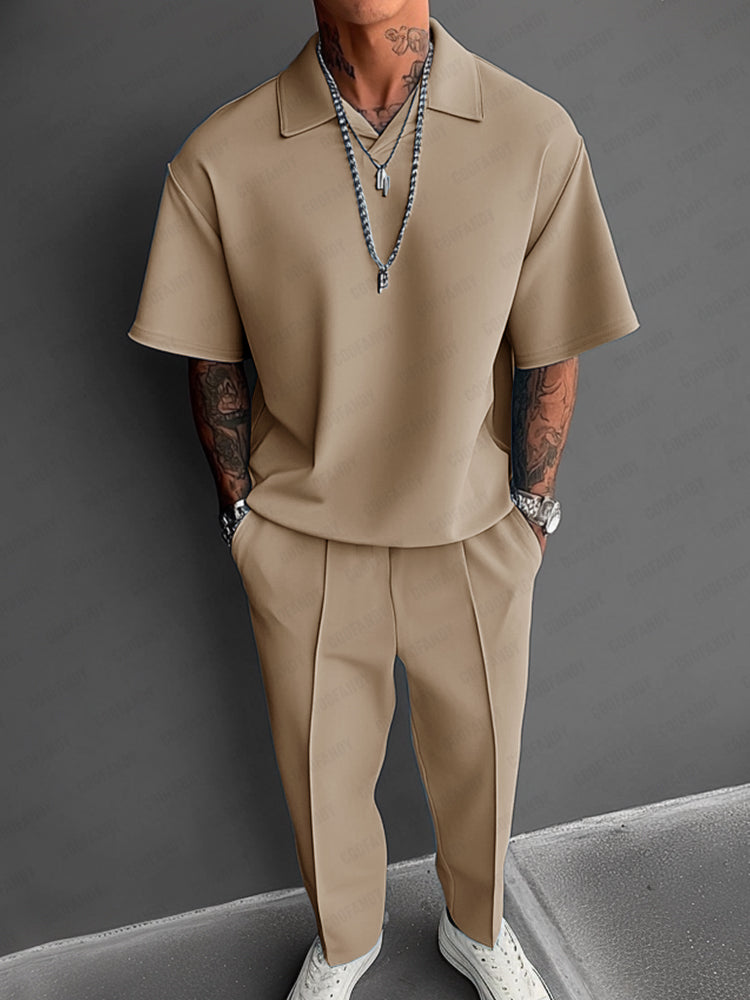 Modern Casual Style Matching Set