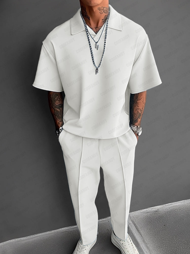 Modern Casual Style Matching Set