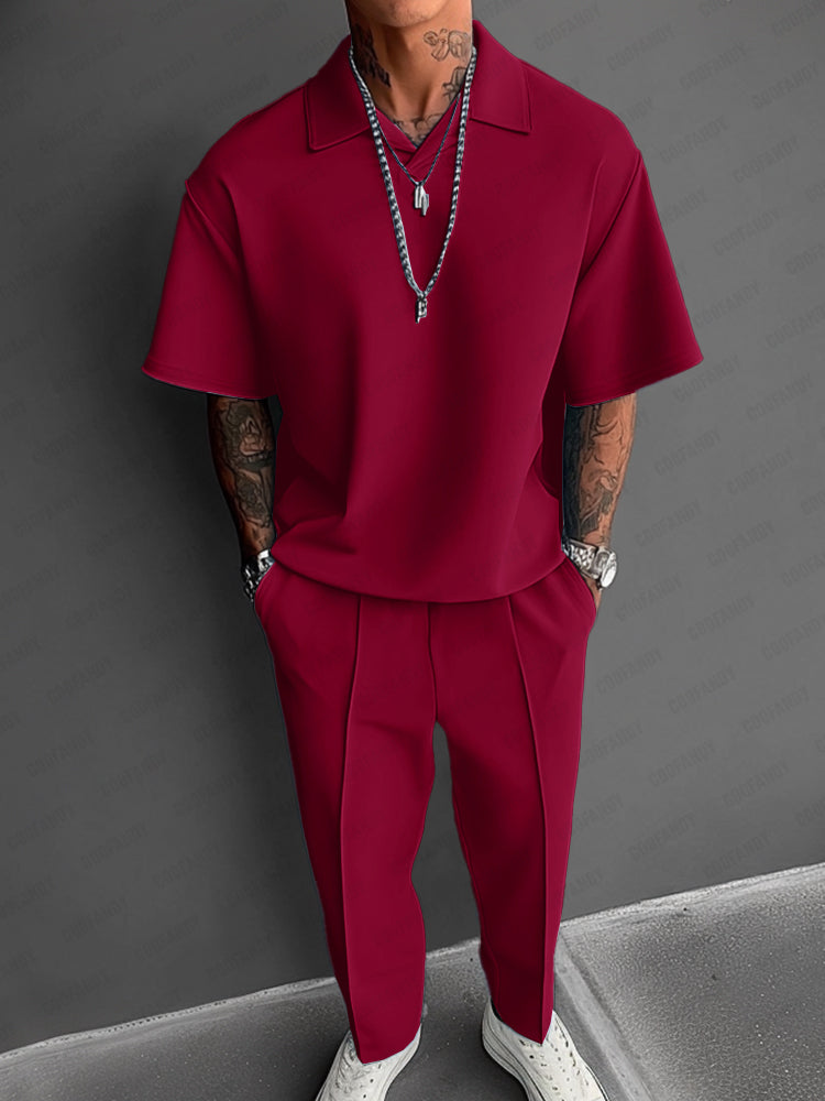 Modern Casual Style Matching Set