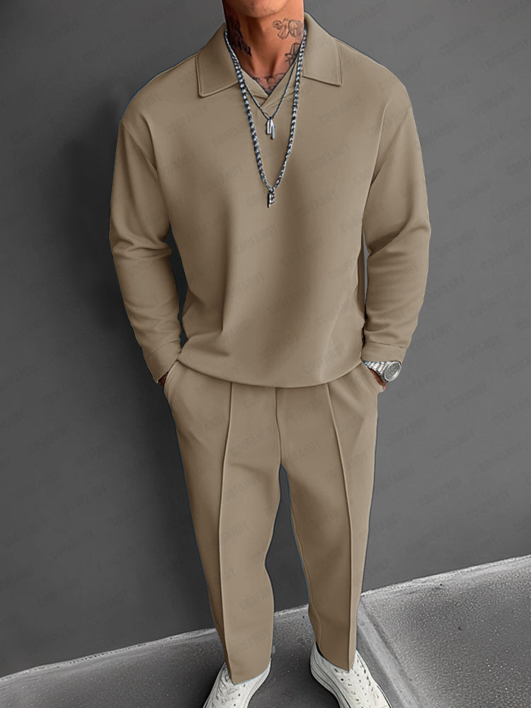 Modern Casual Style Matching Set