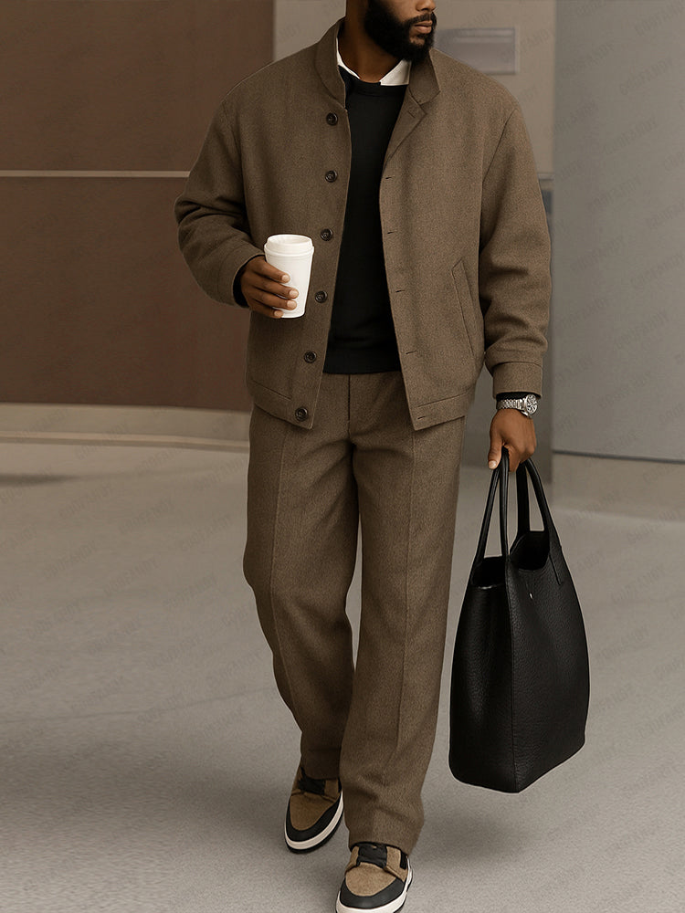 Modern Durable Jacket Pants Set