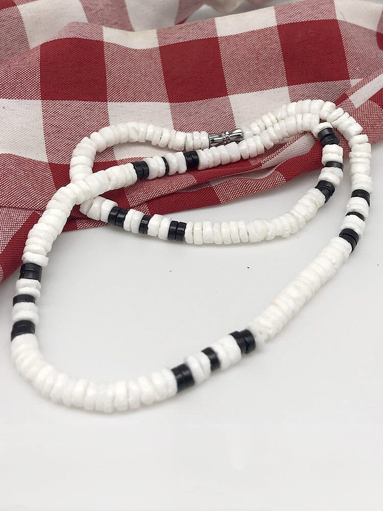 Bohemian Seashell Beaded Necklace