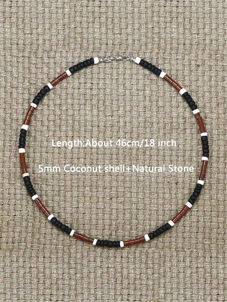 Bohemian Seashell Beaded Necklace