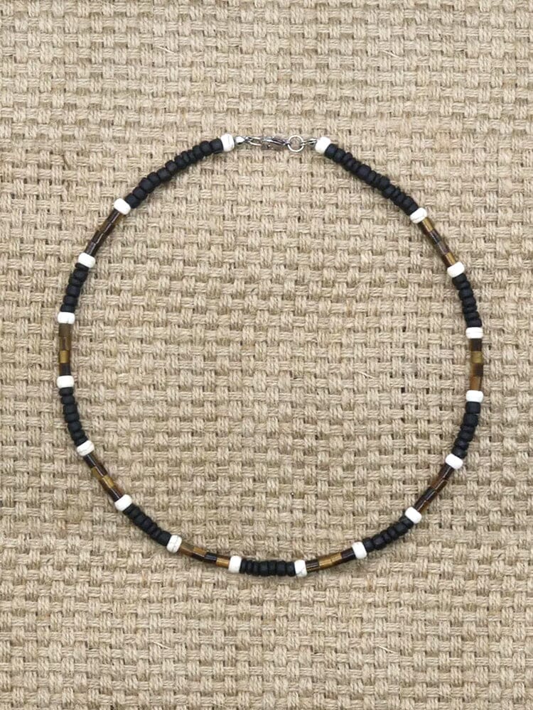Bohemian Seashell Beaded Necklace
