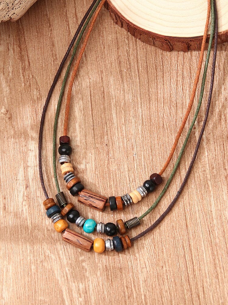 Ethnic Style Beaded Necklace