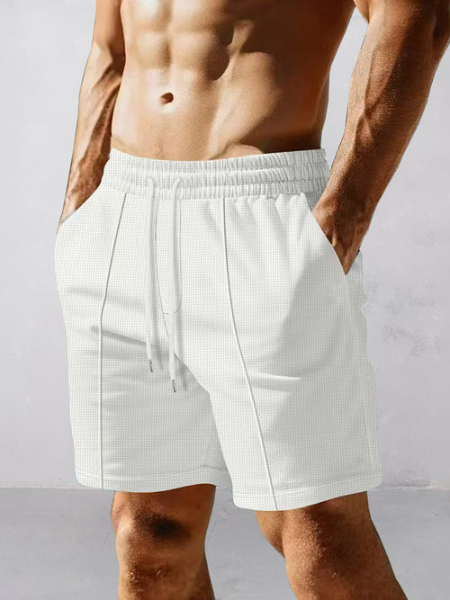 Casual Comfort Waffle Shorts