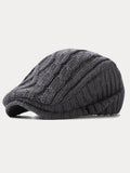 Retro Versatile Knitted Beret Hat