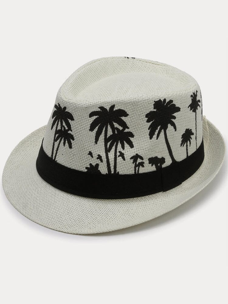 Summer Breezy Woven Beach Hat