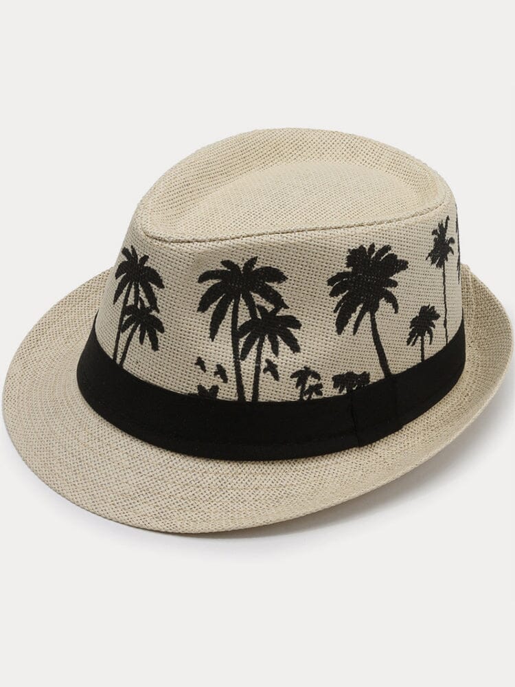 Summer Breezy Woven Beach Hat