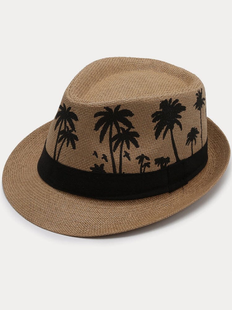 Summer Breezy Woven Beach Hat