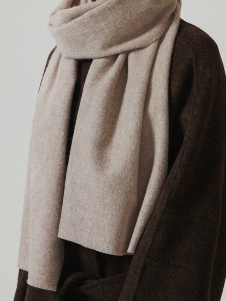 Minimalist Soft Wool Scarf