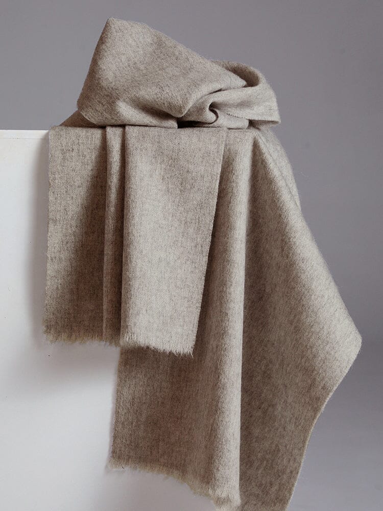 Minimalist Soft Wool Scarf